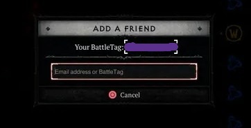 Where to find Battle Tag